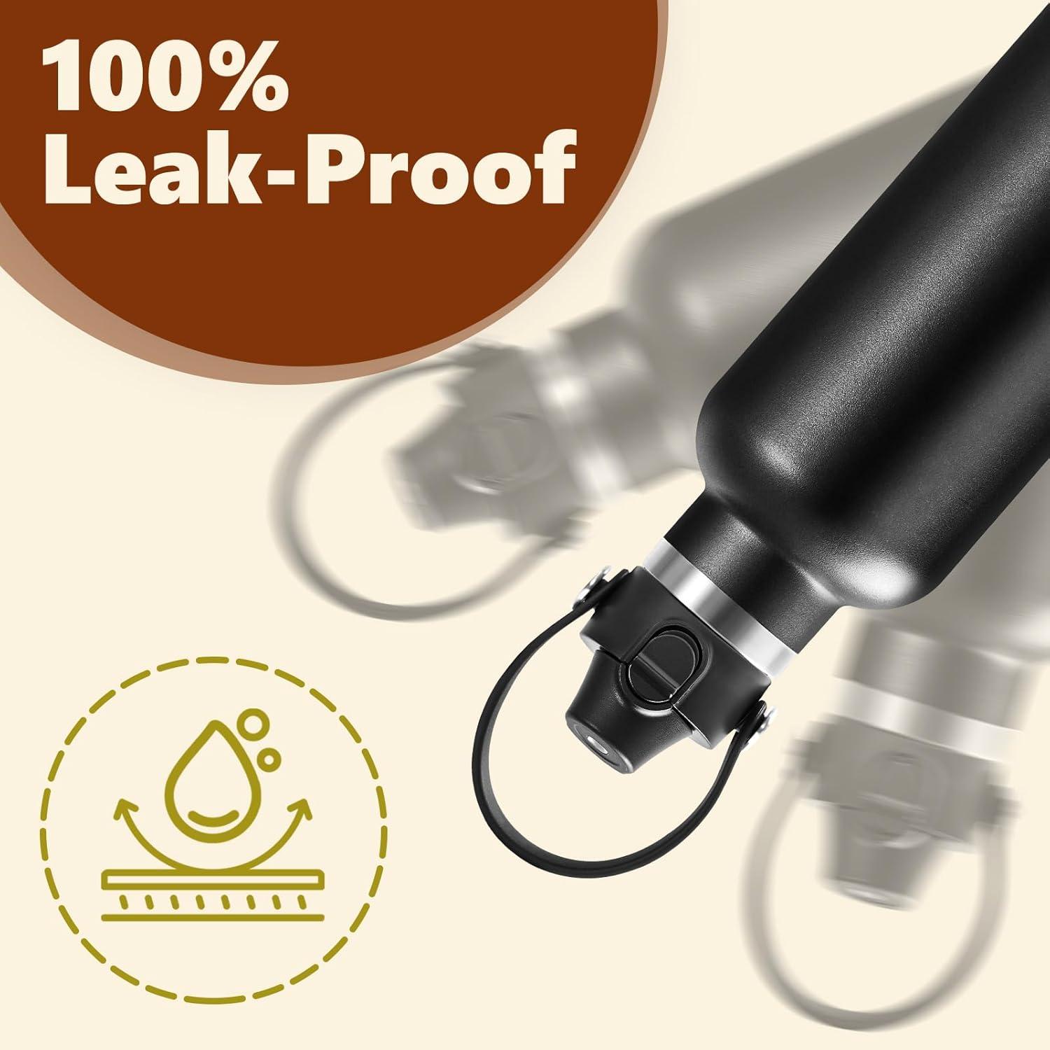 Tapa Auto Flip EIPOSAU para Botella Hydro Flask 2PCS