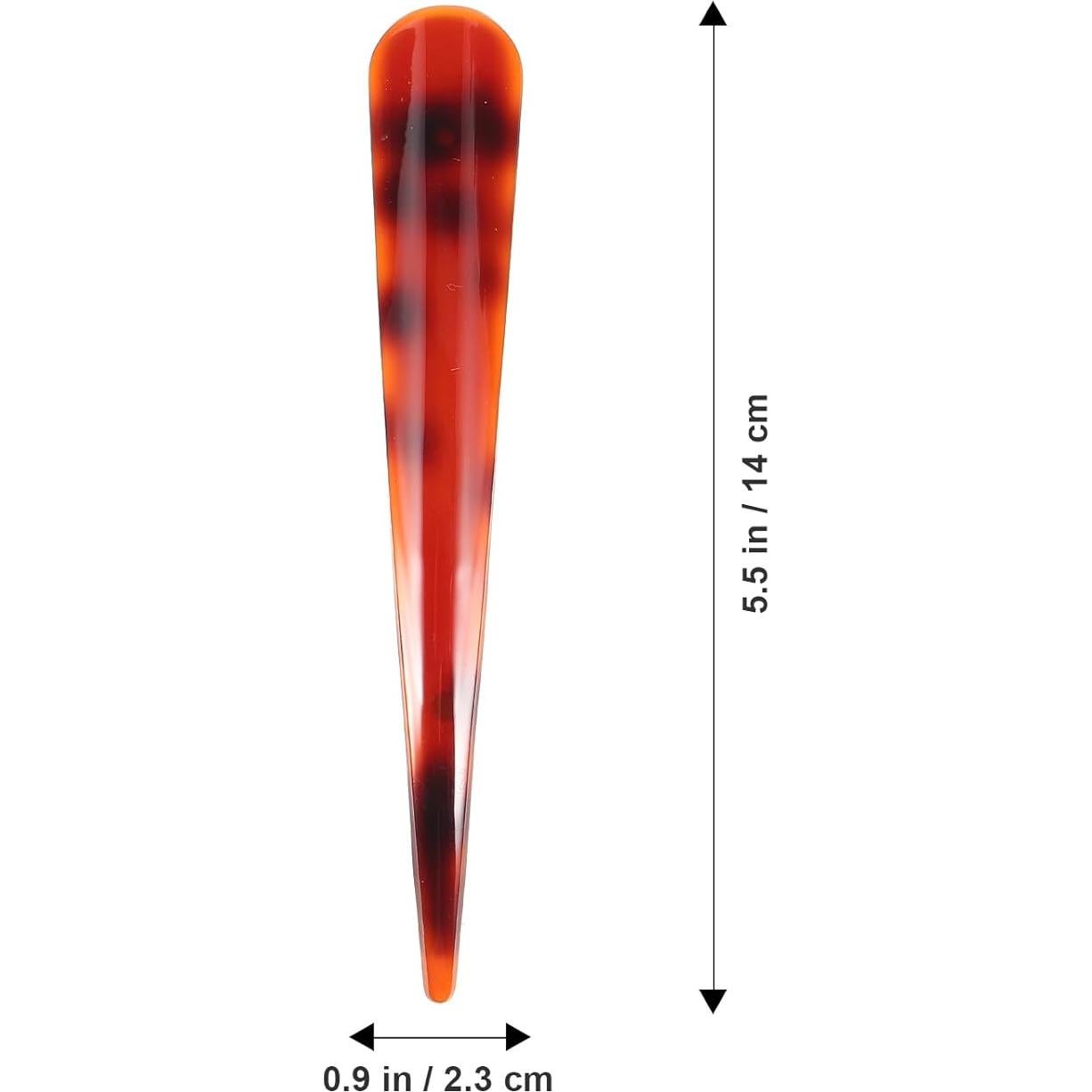 Pinzas para el cabello Beaupretty Duckbill, 6 piezas grandes