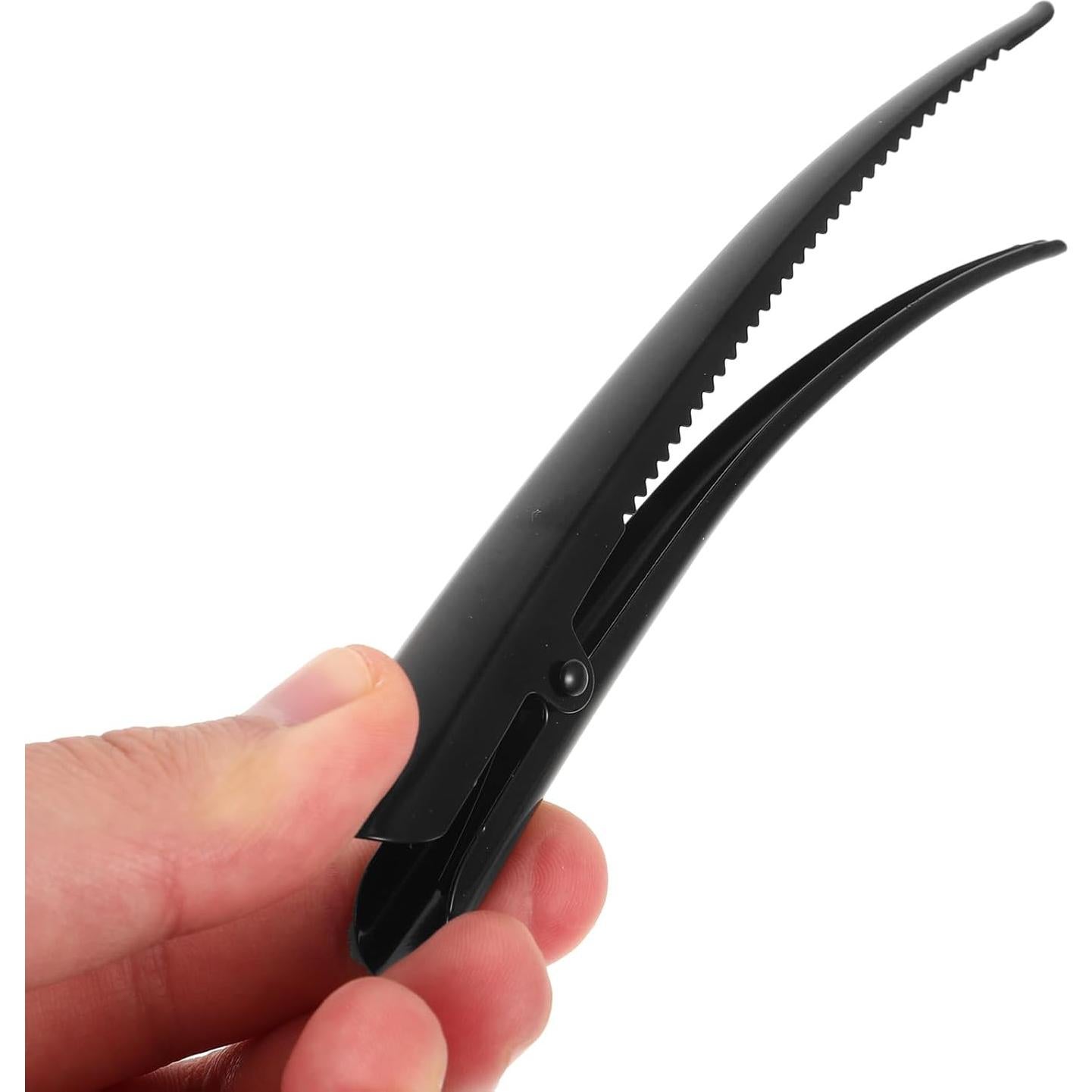 3 Clips de Pelo de Cocodrilo LALAFINA 12.95 cm Antideslizantes