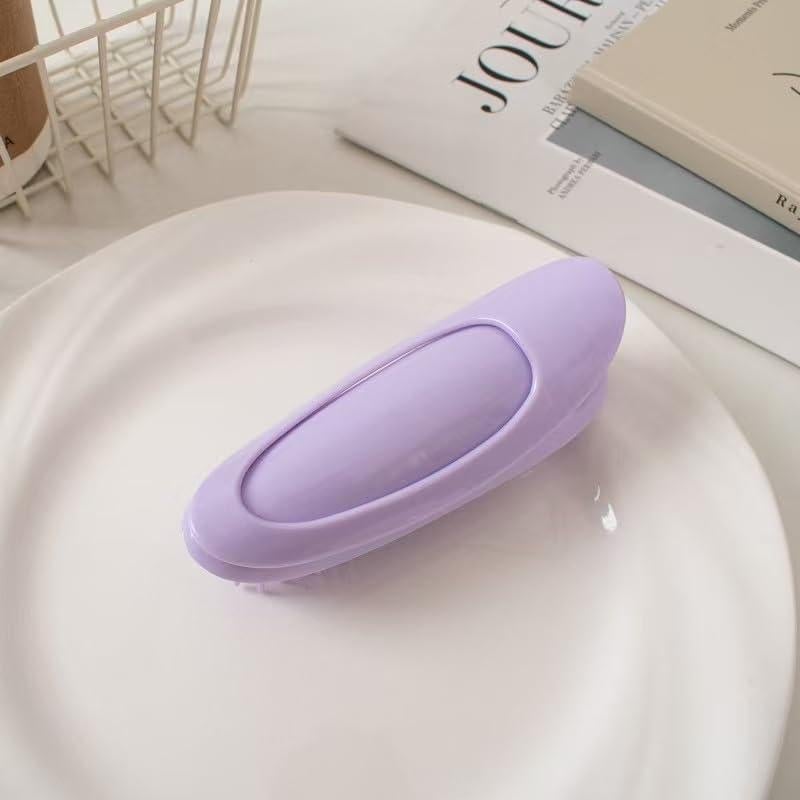 11 Clips Fluffy Raíz de Cabello YOOOYOOO Púrpura DIY