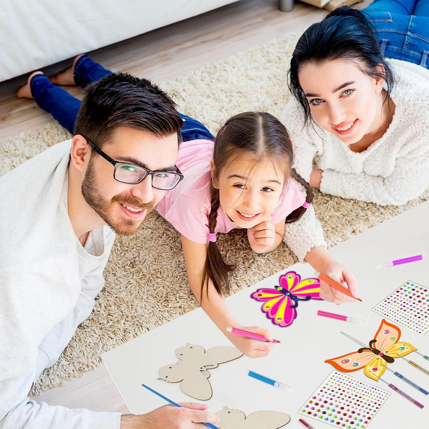 Kit de Manualidades de Campanas de Viento Gisgfim - 16 Piezas