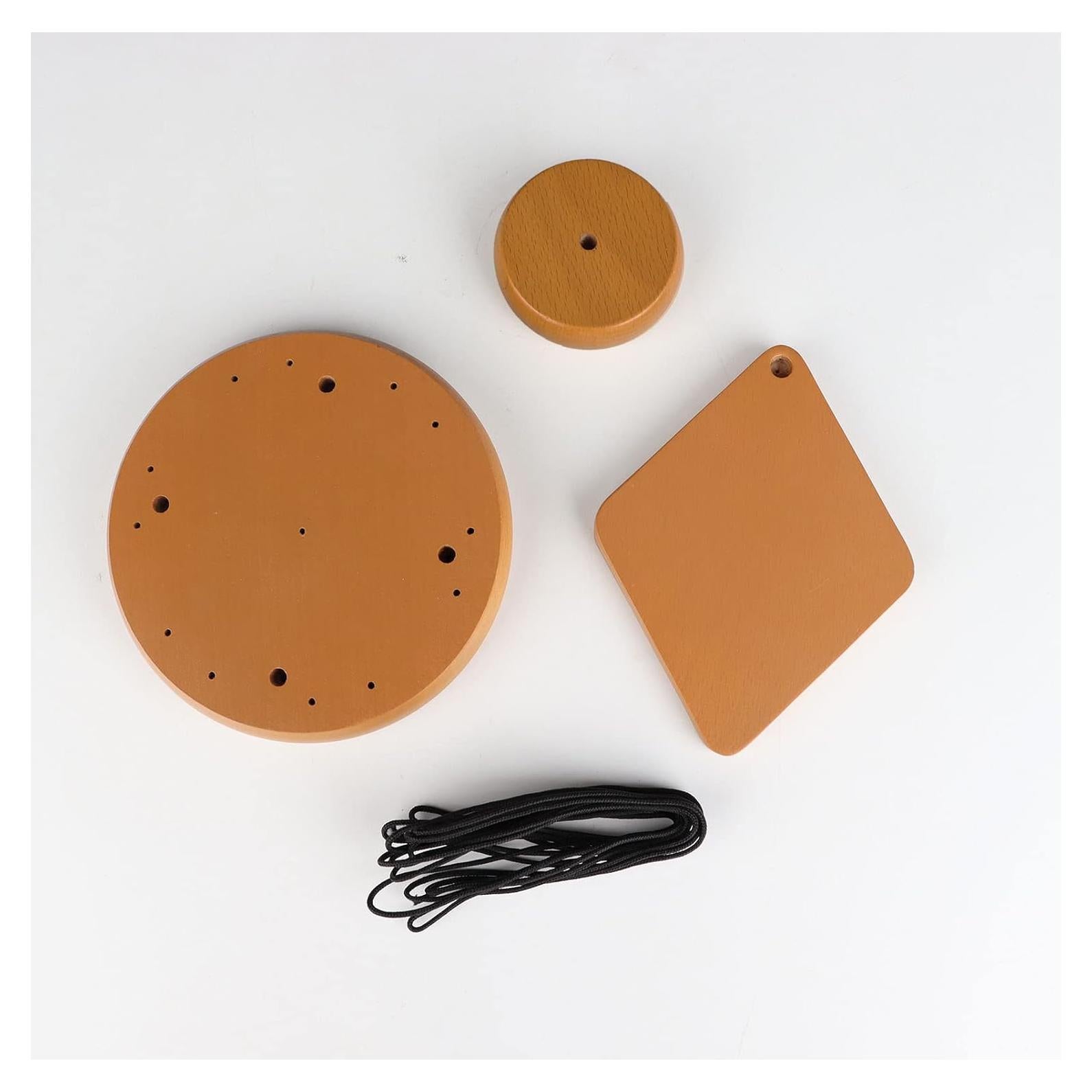 Kit de Campanas de Viento LGEGE - Piezas de Madera de Haya