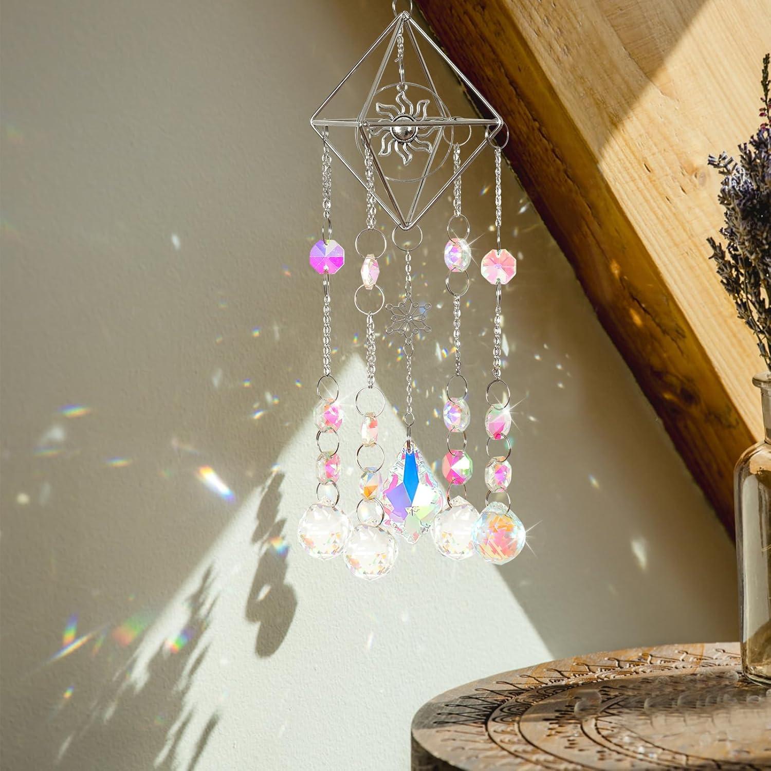 Kit DIY Atrapa Rayos de Cristal 330 Piezas - ASTNIC Plata