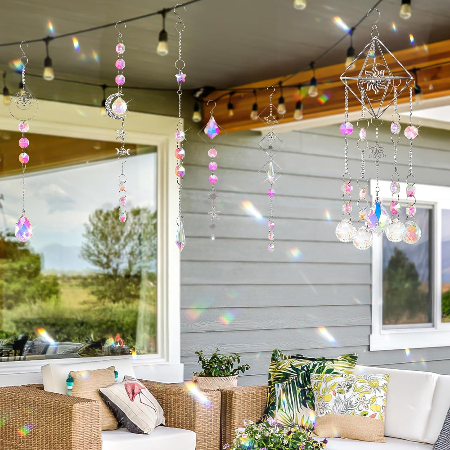 Kit DIY Atrapa Rayos de Cristal 330 Piezas - ASTNIC Plata