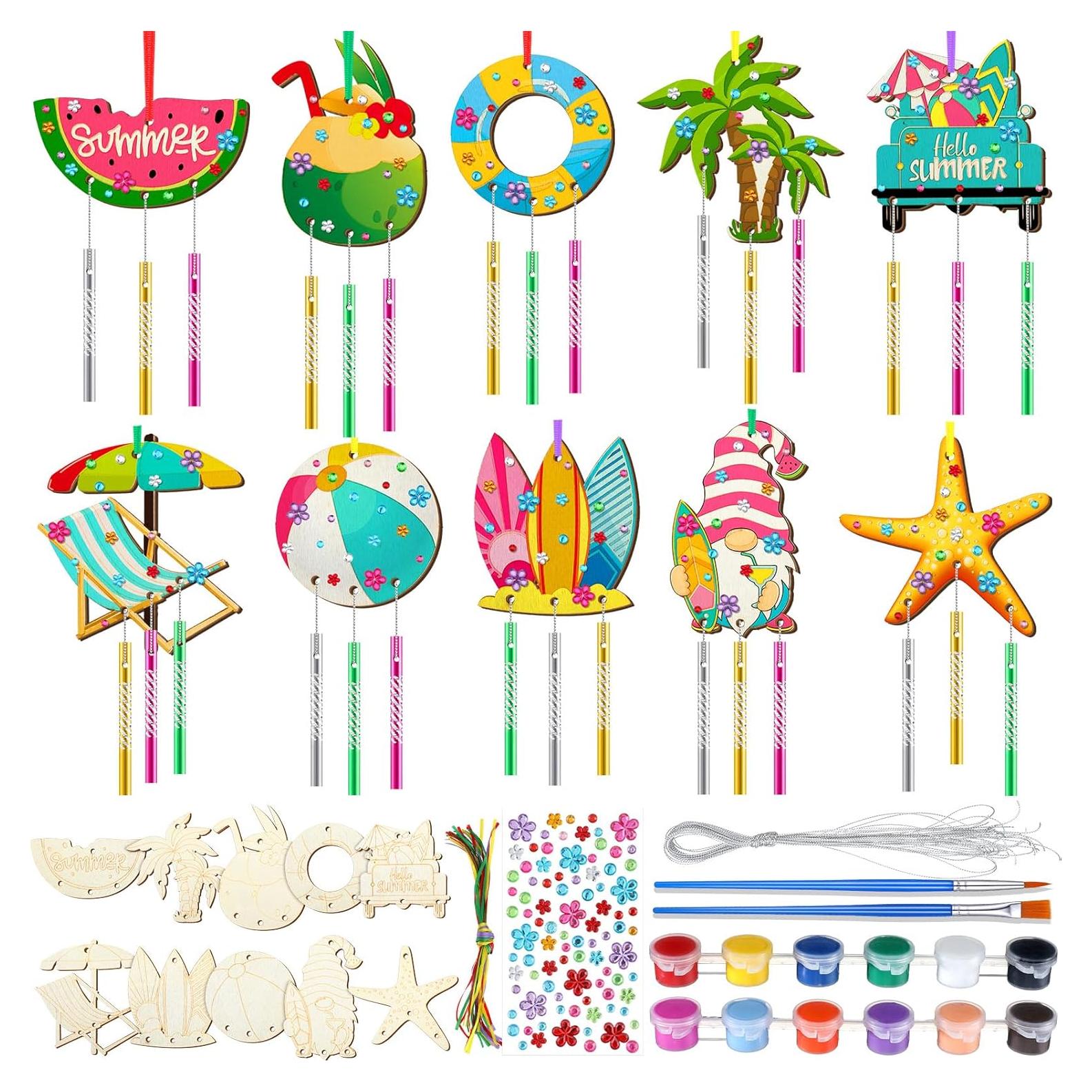 Kit de Campanas de Viento JellyArch 30 Piezas Manualidades