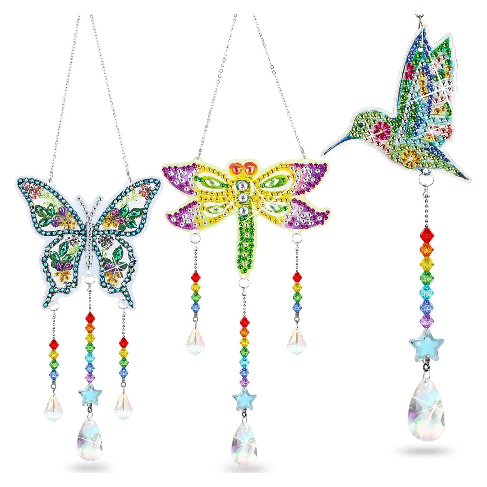 Kit de Arte de Diamante Jetec 3 Piezas Adorno Colgante DIY