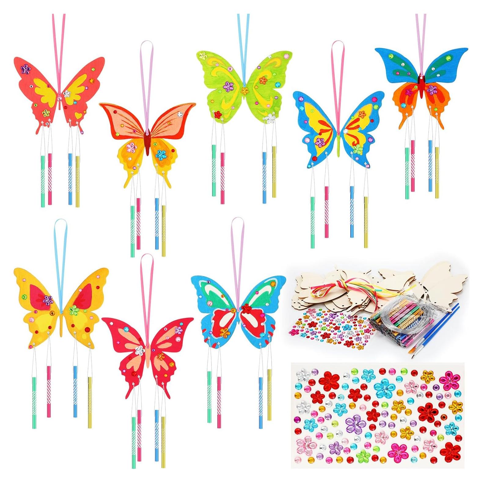 Kit de Campanas de Viento Wenqik 12 Piezas Manualidades DIY