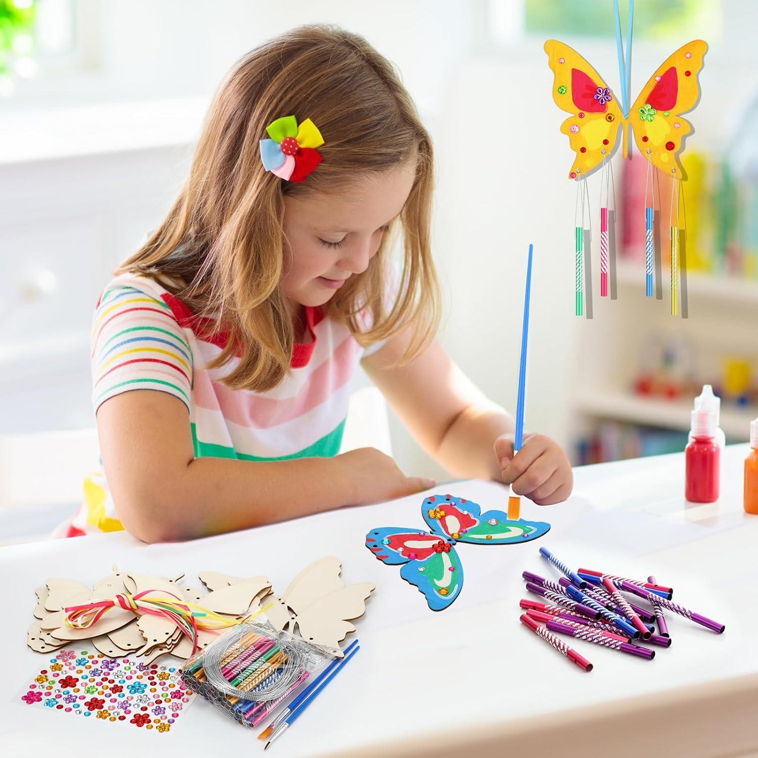 Kit de Campanas de Viento Wenqik 12 Piezas Manualidades DIY