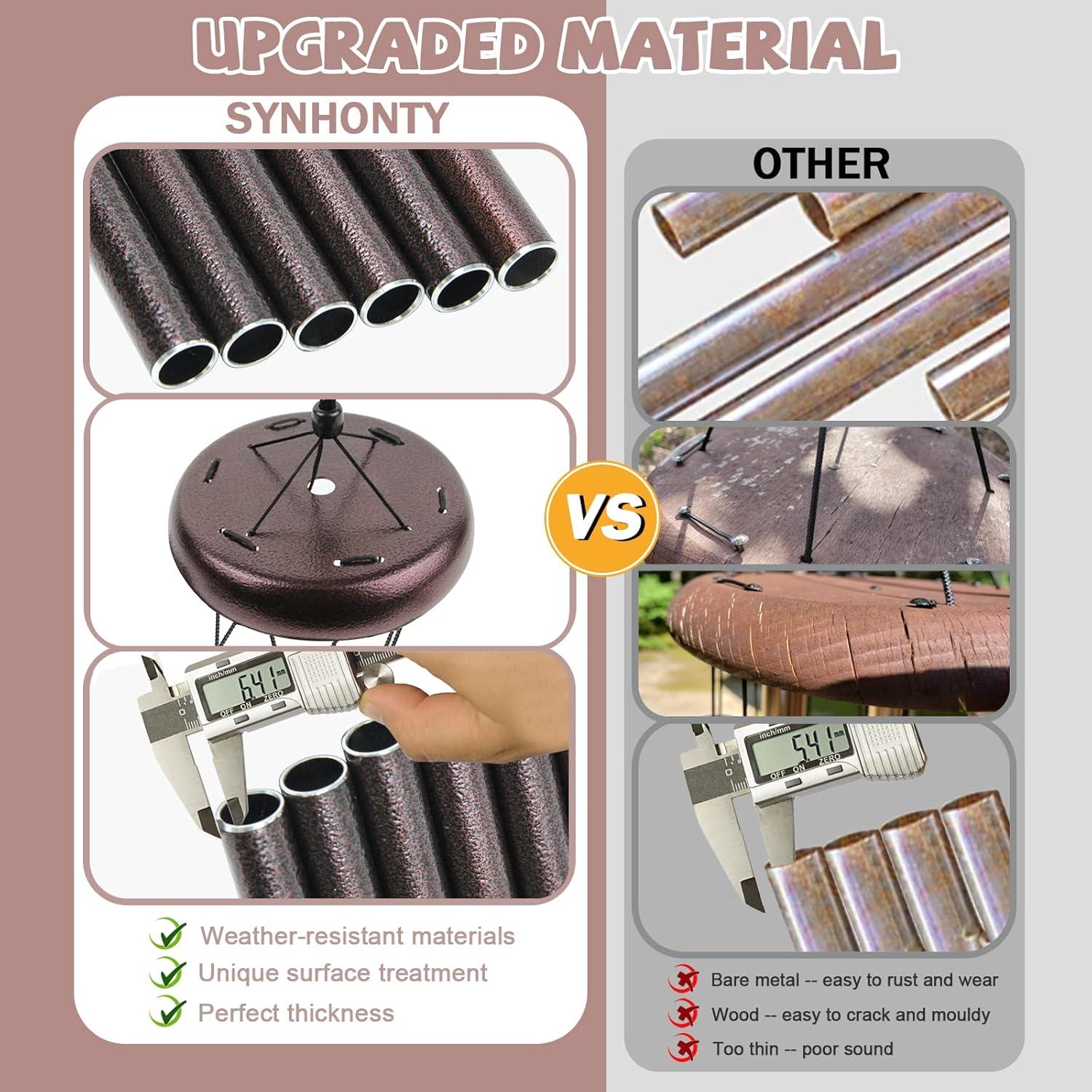 Campanas de Viento Memorial Synhonty Colibrí Bronce 81.3 cm