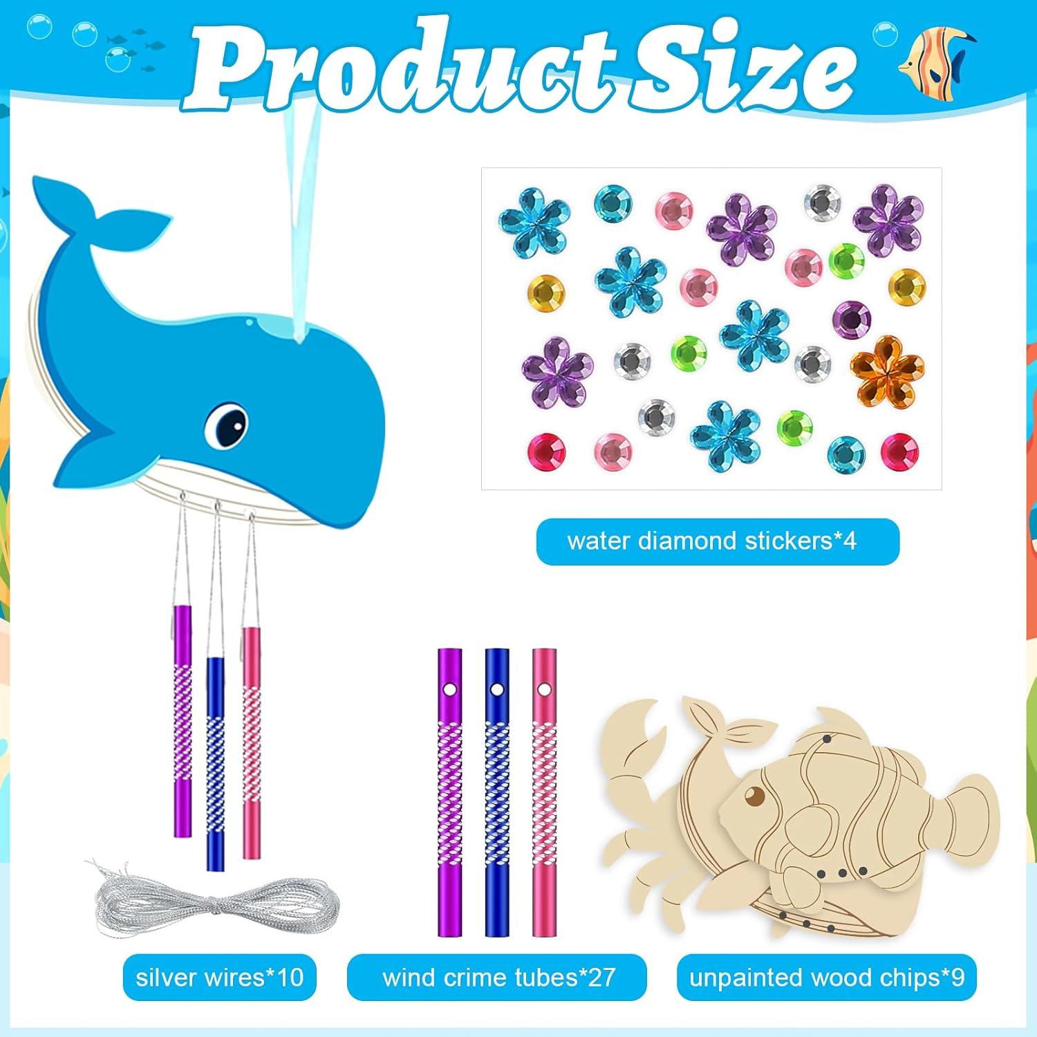Kit de Móvil de Animales Marinos Sealmic - Manualidades de Verano