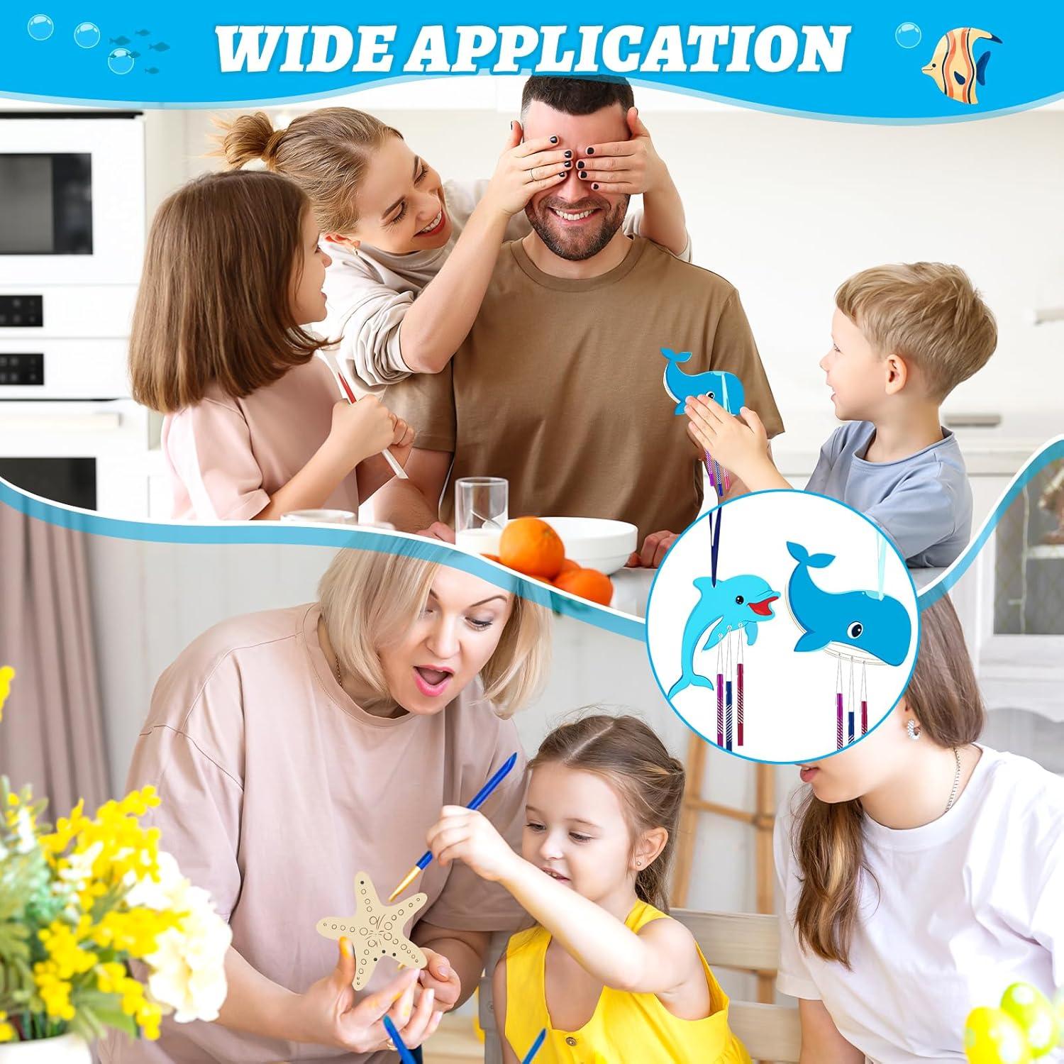 Kit de Móvil de Animales Marinos Sealmic - Manualidades de Verano