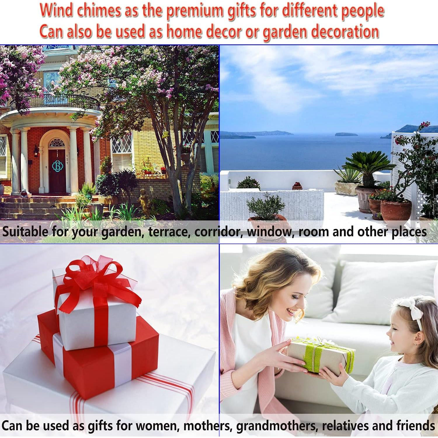 Campanas de Viento de Bronce Colibrí Solawindchime 89cm