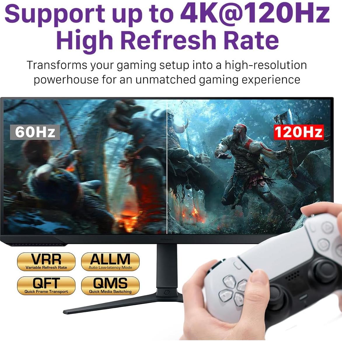 Interruptor HDMI Fosmon 8K Bidireccional 2 en 1 Salida