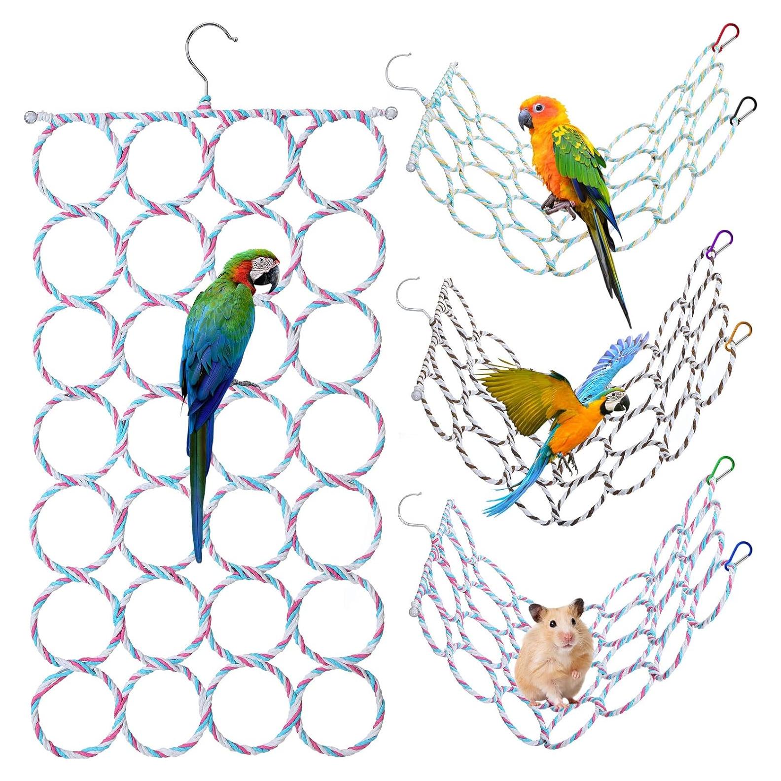 Juguete de Escalada para Aves Hoolerry 3 Piezas 35x60cm