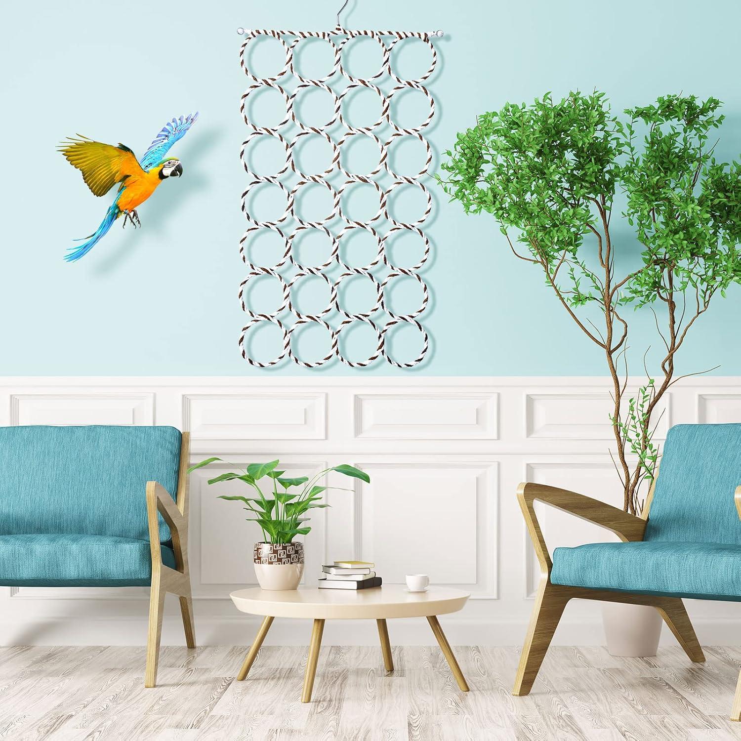 Juguete de Escalada para Aves Hoolerry 3 Piezas 35x60cm