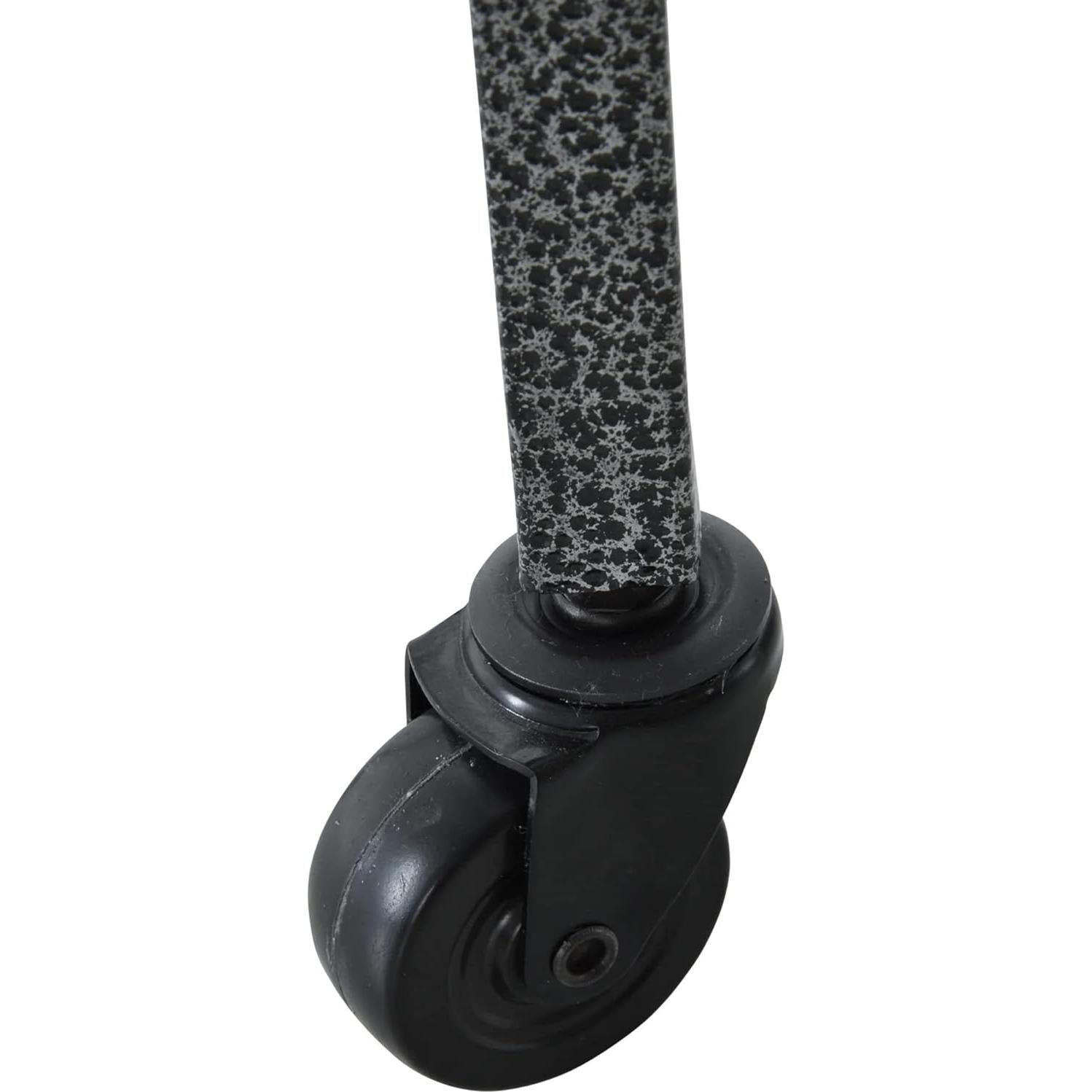 Jaula para Loros Mcage 61x60x170 cm Hierro Forjado con Ruedas