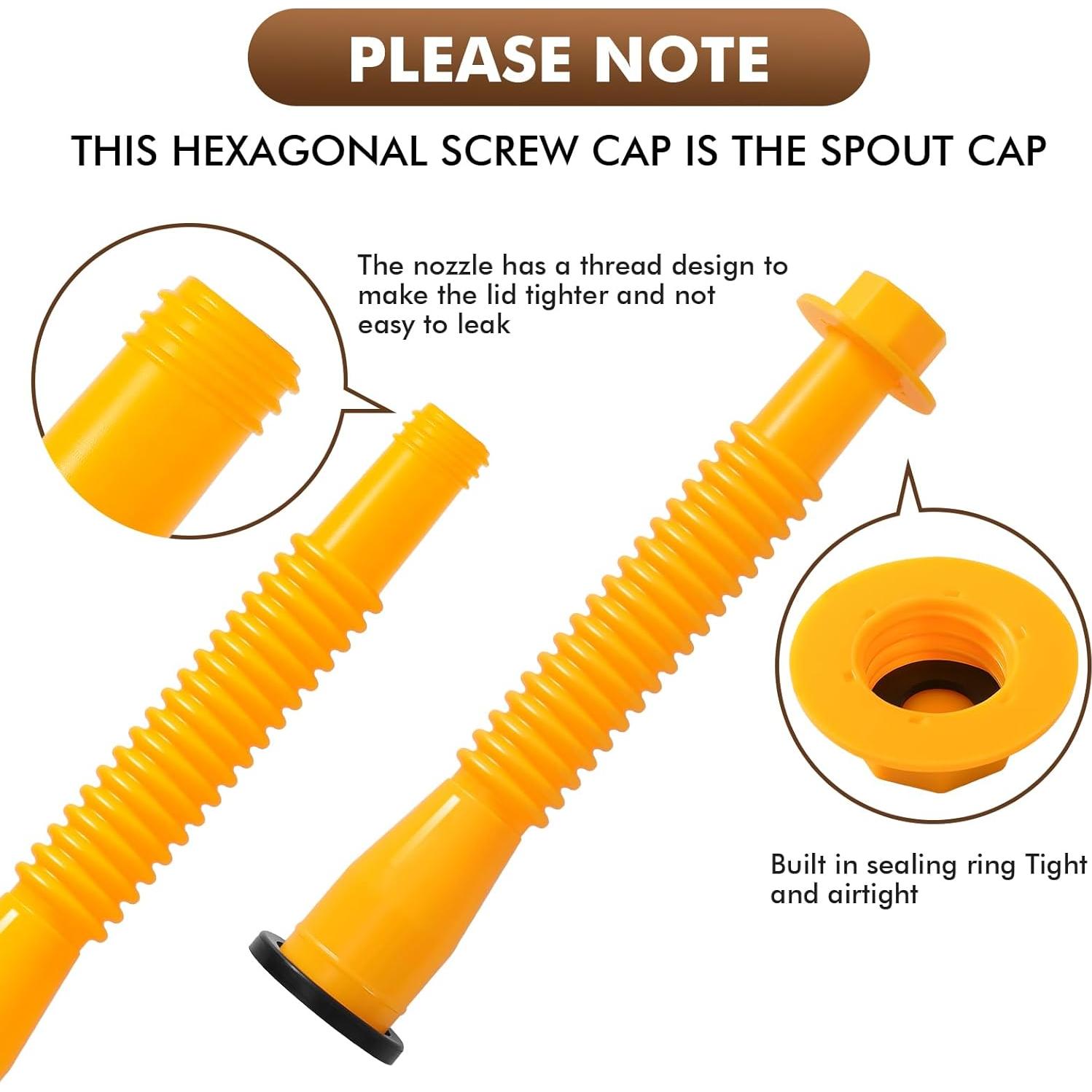 Boquilla de Gas VOXIZEI 3-KIT Flexible Antiderrame 20.6 cm