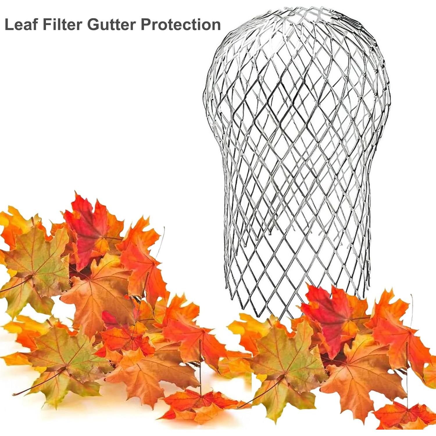 Filtro de Bajante de Canalón TS-Guardia 6 Paquetes 7.6x16.5cm