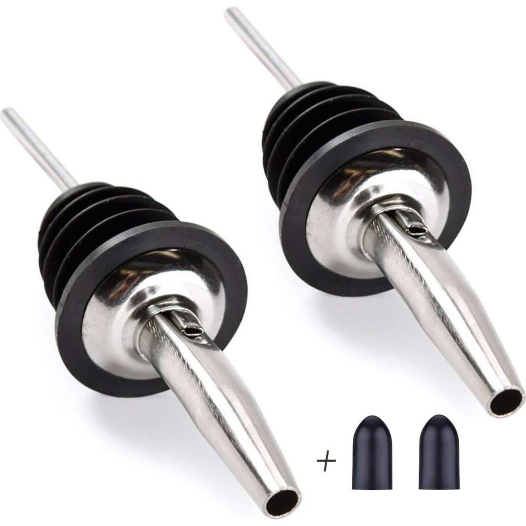 Vertedor de Aceite de Oliva LanMa 2PCS Acero Inoxidable