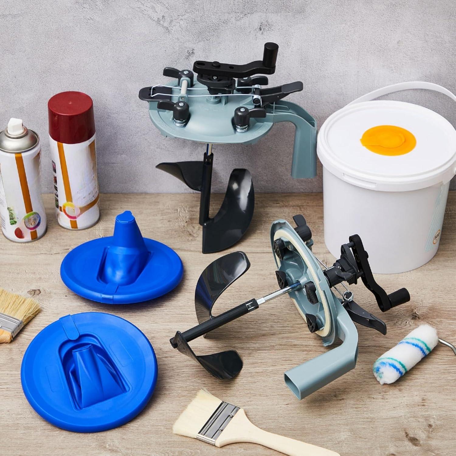 Kit de Tapa Mezcladora y Cubierta para Latas de Pintura 4L Reallnaive