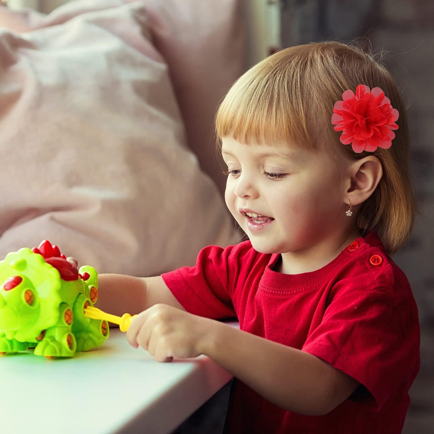 Clips de Pelo de Chifón Cinaci 24 Piezas para Niñas