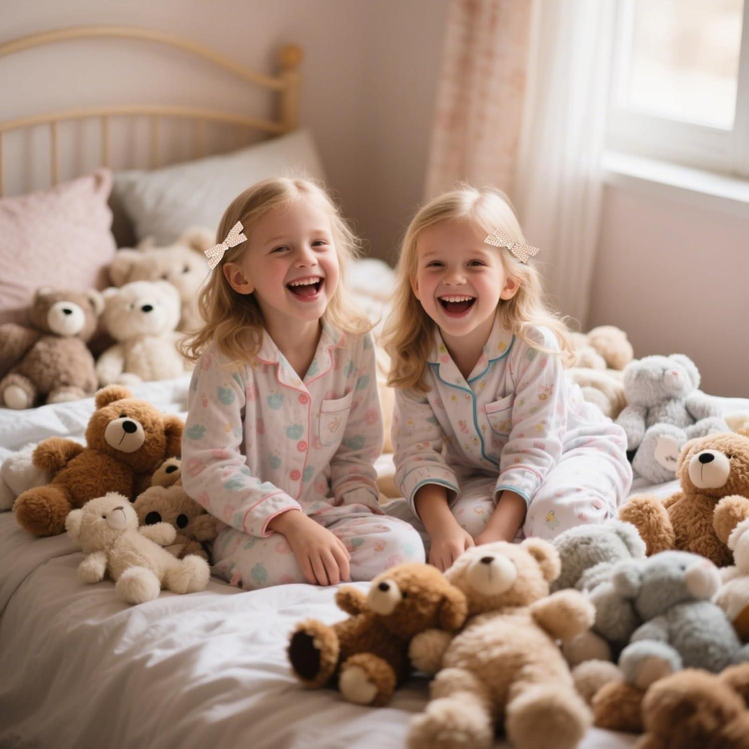 12 Clips de Pelo de Perlas OQXEJPHFN - Antideslizantes 5cm