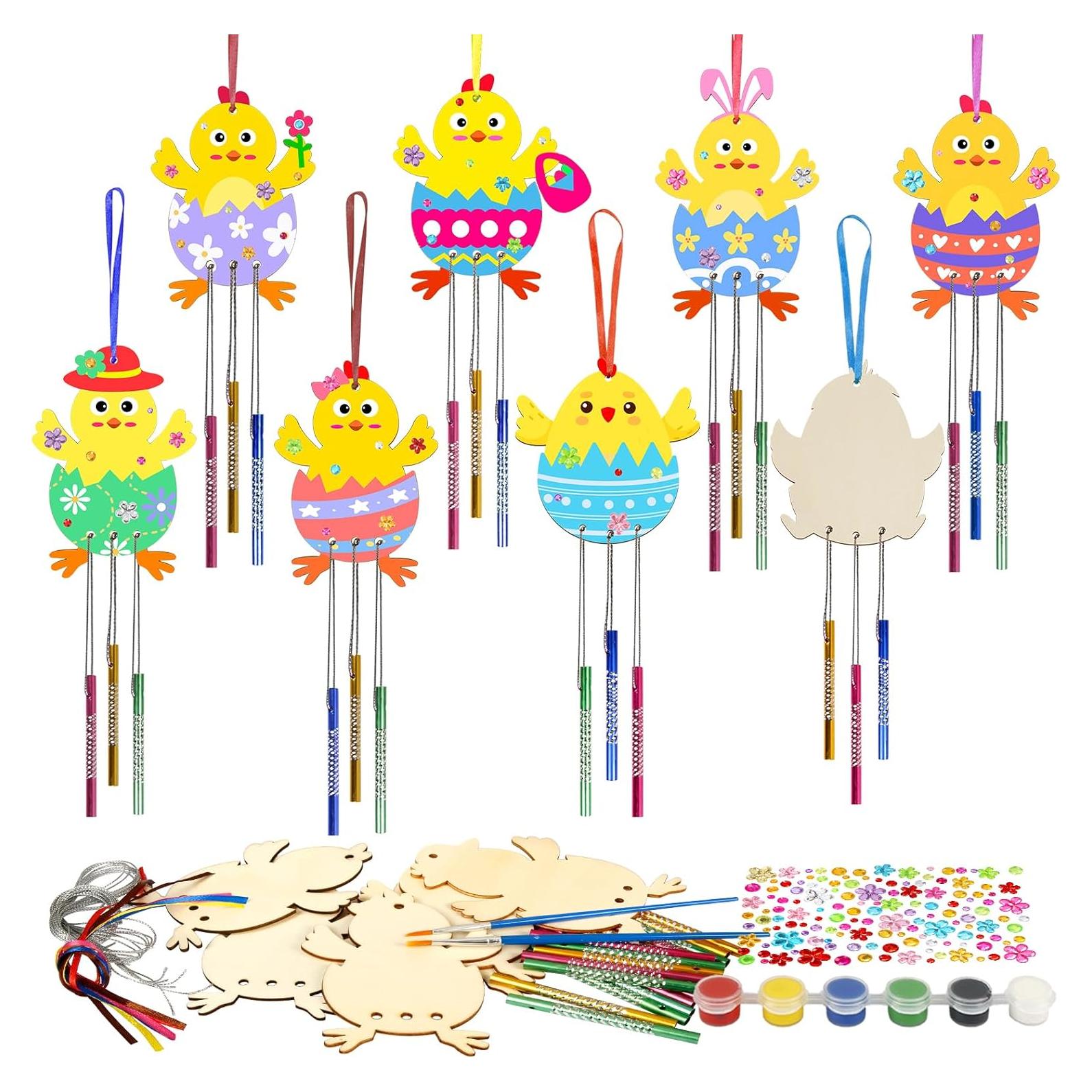 Kit de Campana de Viento Fennoral para Niños - Manualidades de Pascua