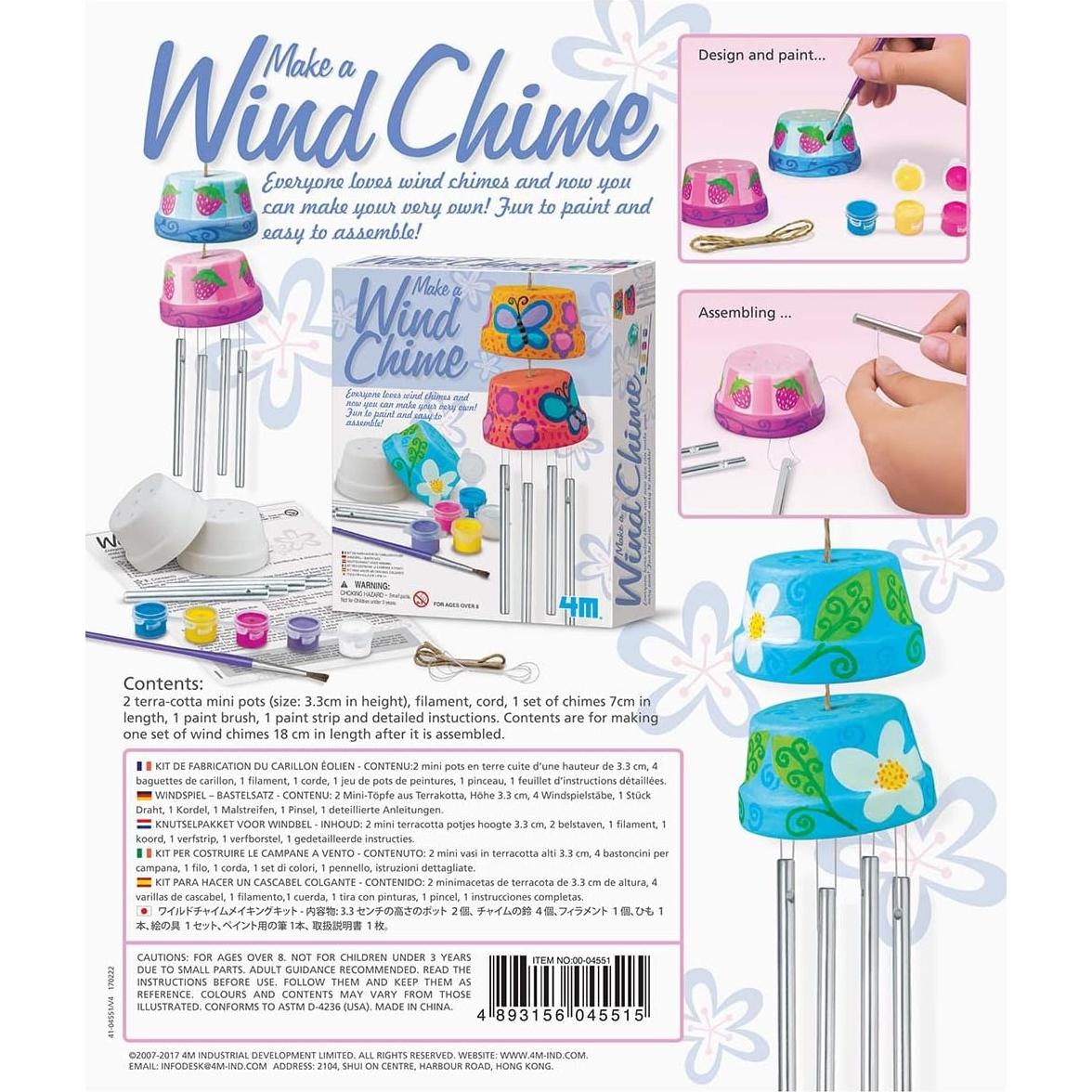 Kit de Campana de Viento 4M - Set de 6 para Manualidades