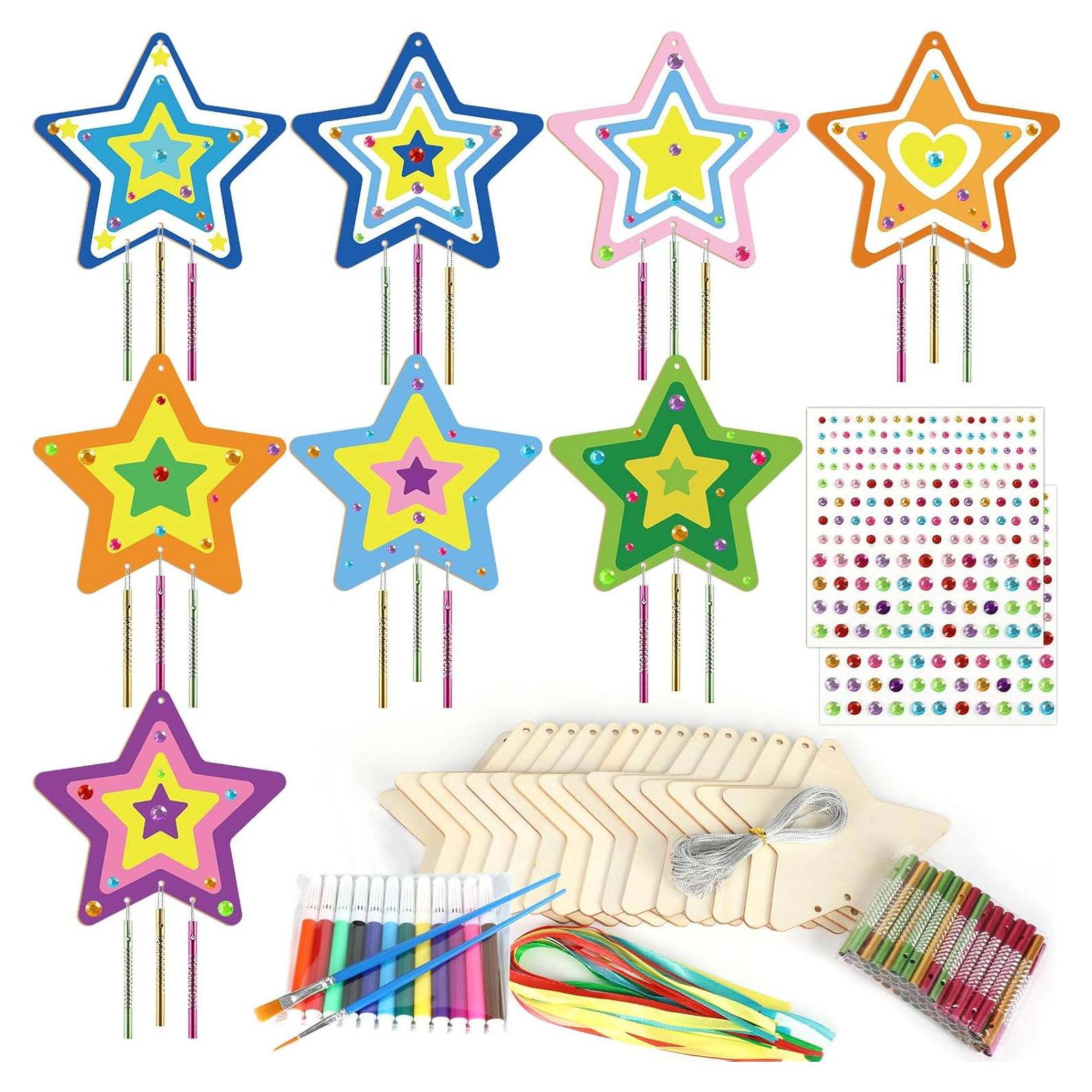 Kit de Manualidades Estrella Saludo de Fiesta - 16 Piezas DIY