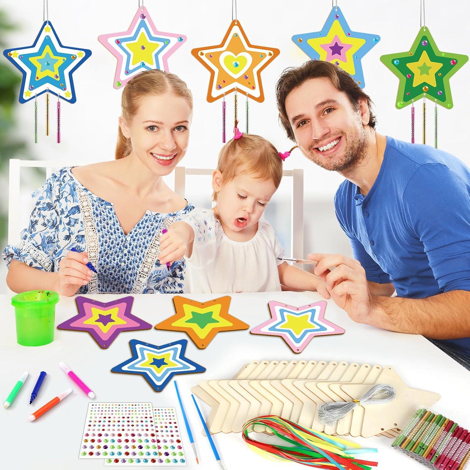 Kit de Manualidades Estrella Saludo de Fiesta - 16 Piezas DIY