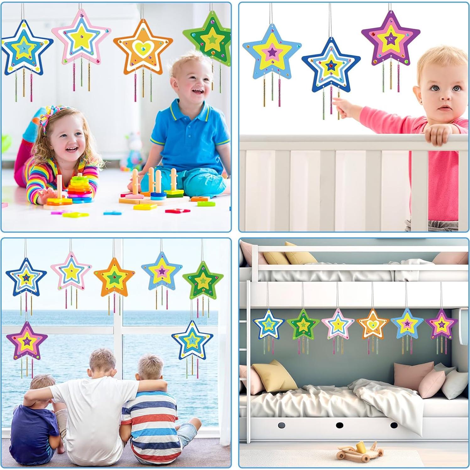 Kit de Manualidades Estrella Saludo de Fiesta - 16 Piezas DIY