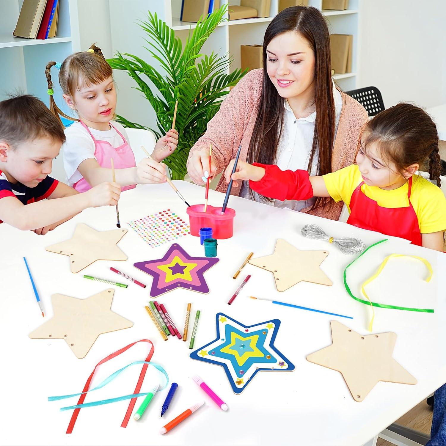 Kit de Manualidades Estrella Saludo de Fiesta - 16 Piezas DIY