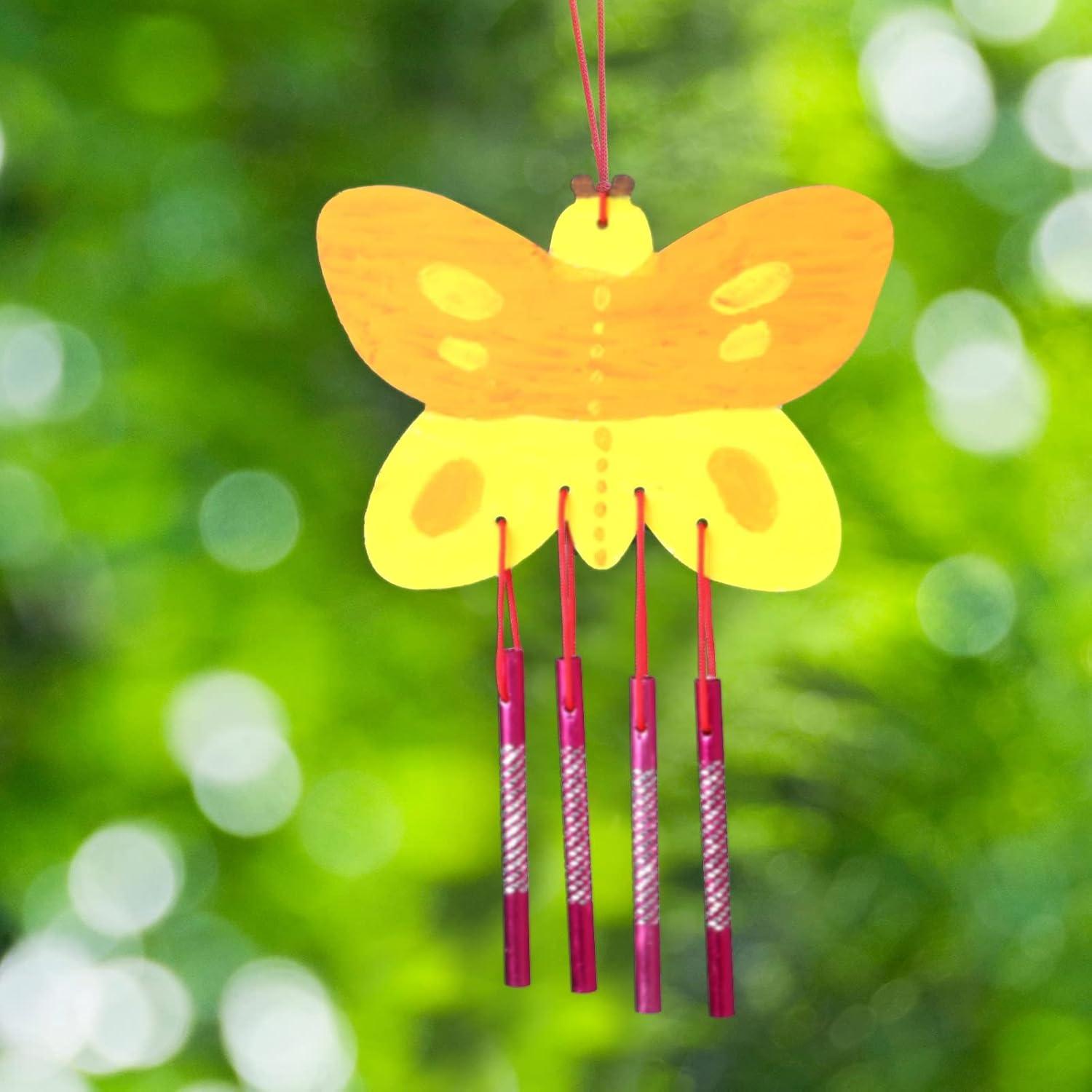 Kit de Campanas de Viento Tuanse 36 Piezas Madera DIY