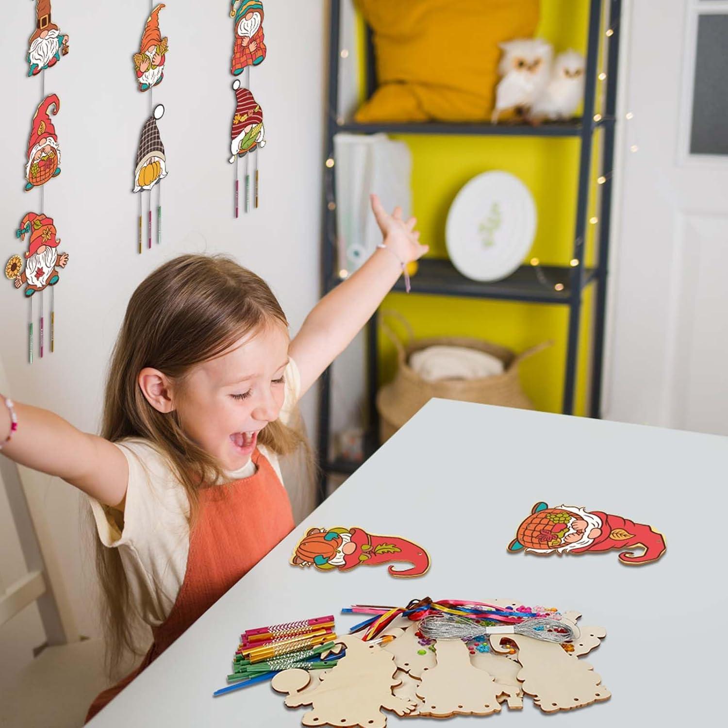 Kits de Manualidades de Otoño ZEELONA para Niños - 10 Piezas DIY