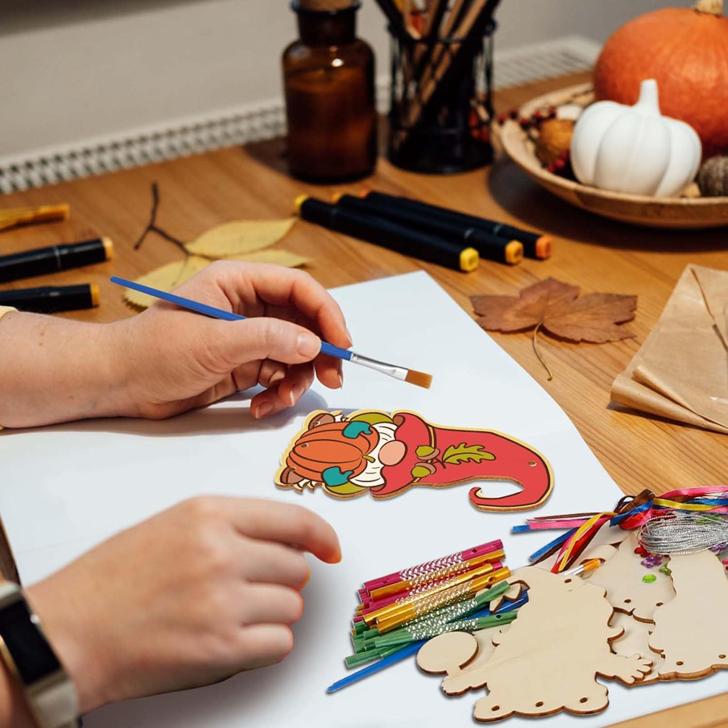 Kits de Manualidades de Otoño ZEELONA para Niños - 10 Piezas DIY