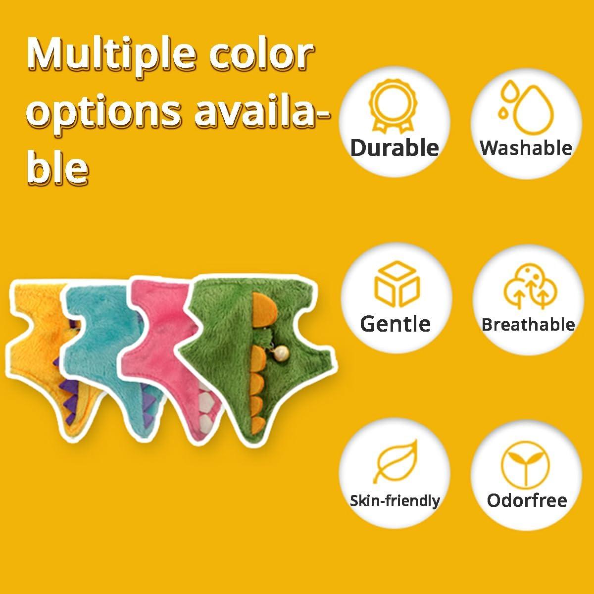 Arnés y Correa para Hurones MANON ROSA Dinosaurio Amarillo