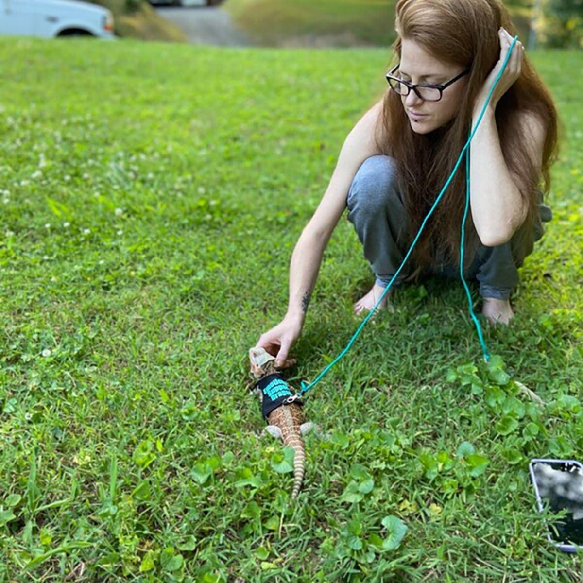 Conjunto Ropa para Lagartos Barbudos Copfeu - 3 Piezas con Correa