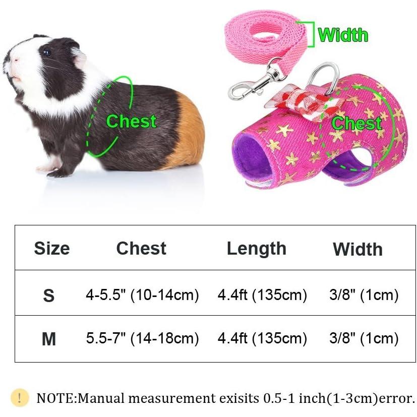 Arnés y Correa para Mascotas Pequeñas Stock Show - Rosa