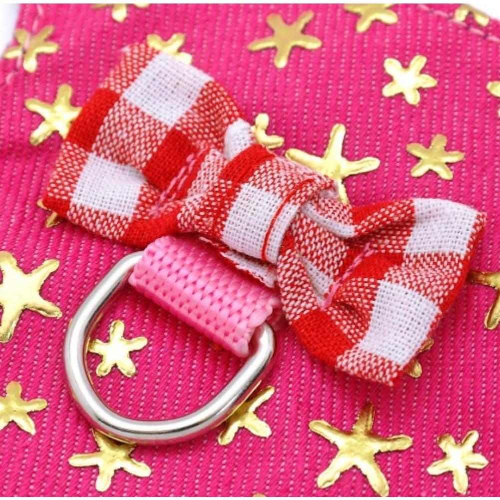 Arnés y Correa para Mascotas Pequeñas Stock Show - Rosa