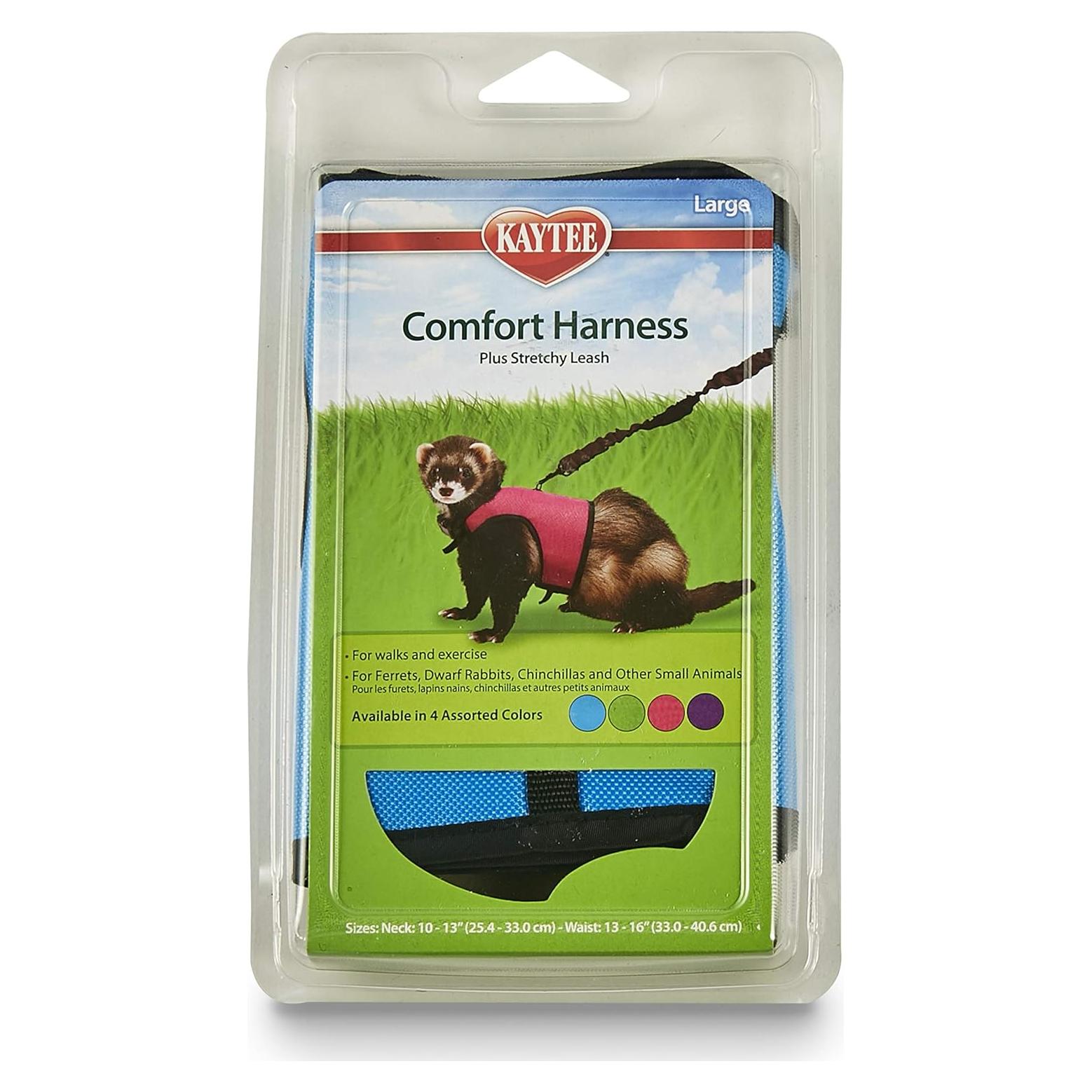 Arnés de Comodidad Kaytee Grande con Correa Elástica 1.83m
