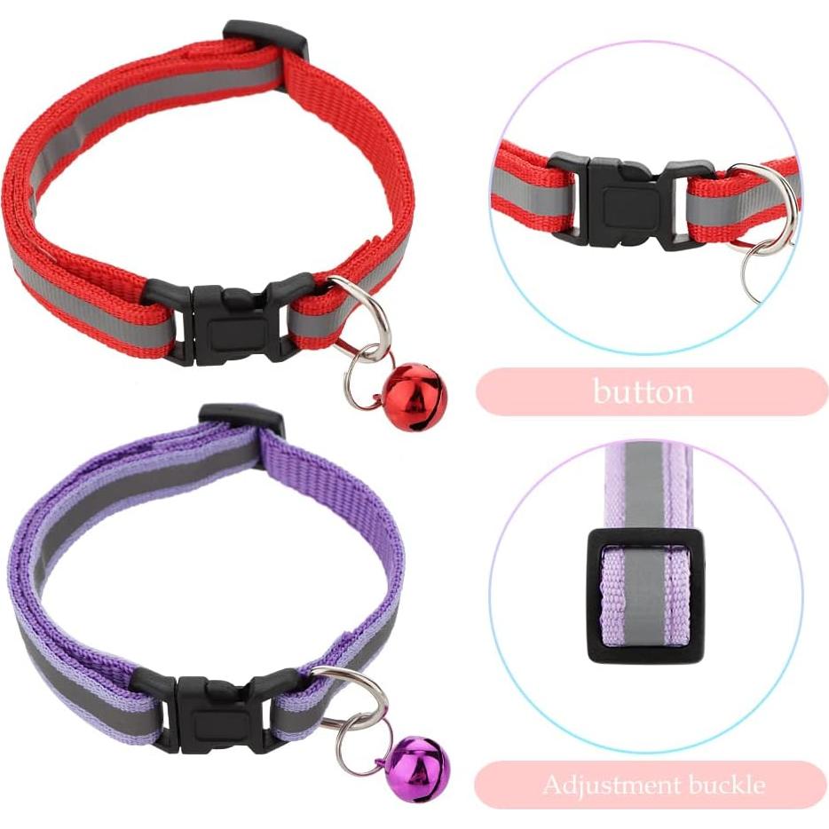 Collares Ajustables para Conejos y Cobayas DQITJ - 4 Piezas