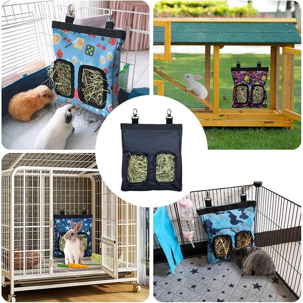 Comedero de Heno Colgante RIOUSSI para Conejos y Cobayas