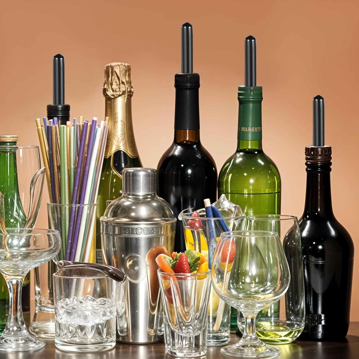 120 Cubiertas de Vertedor de Botellas de Licor Tobeelec