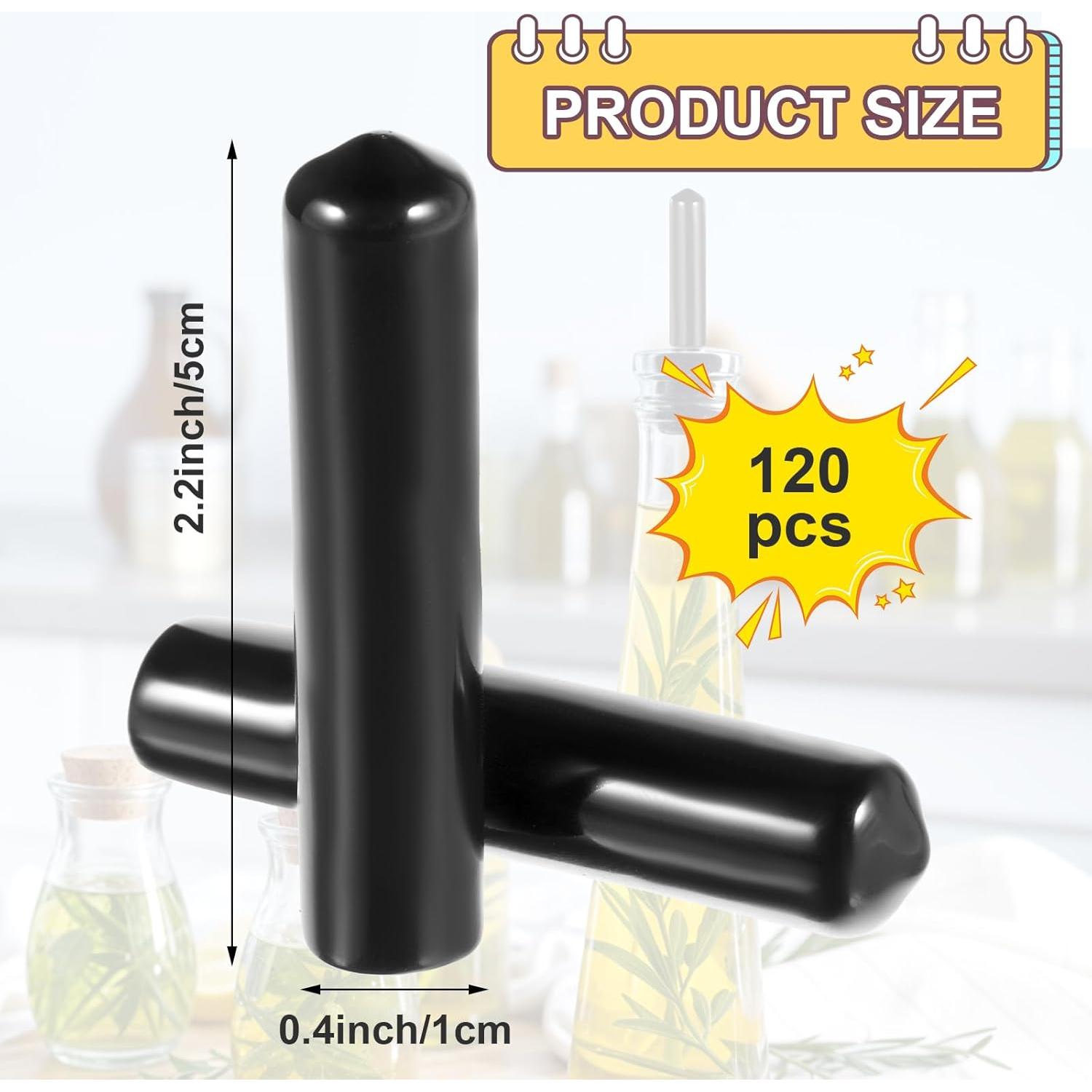 120 Cubiertas de Vertedor de Botellas de Licor Tobeelec