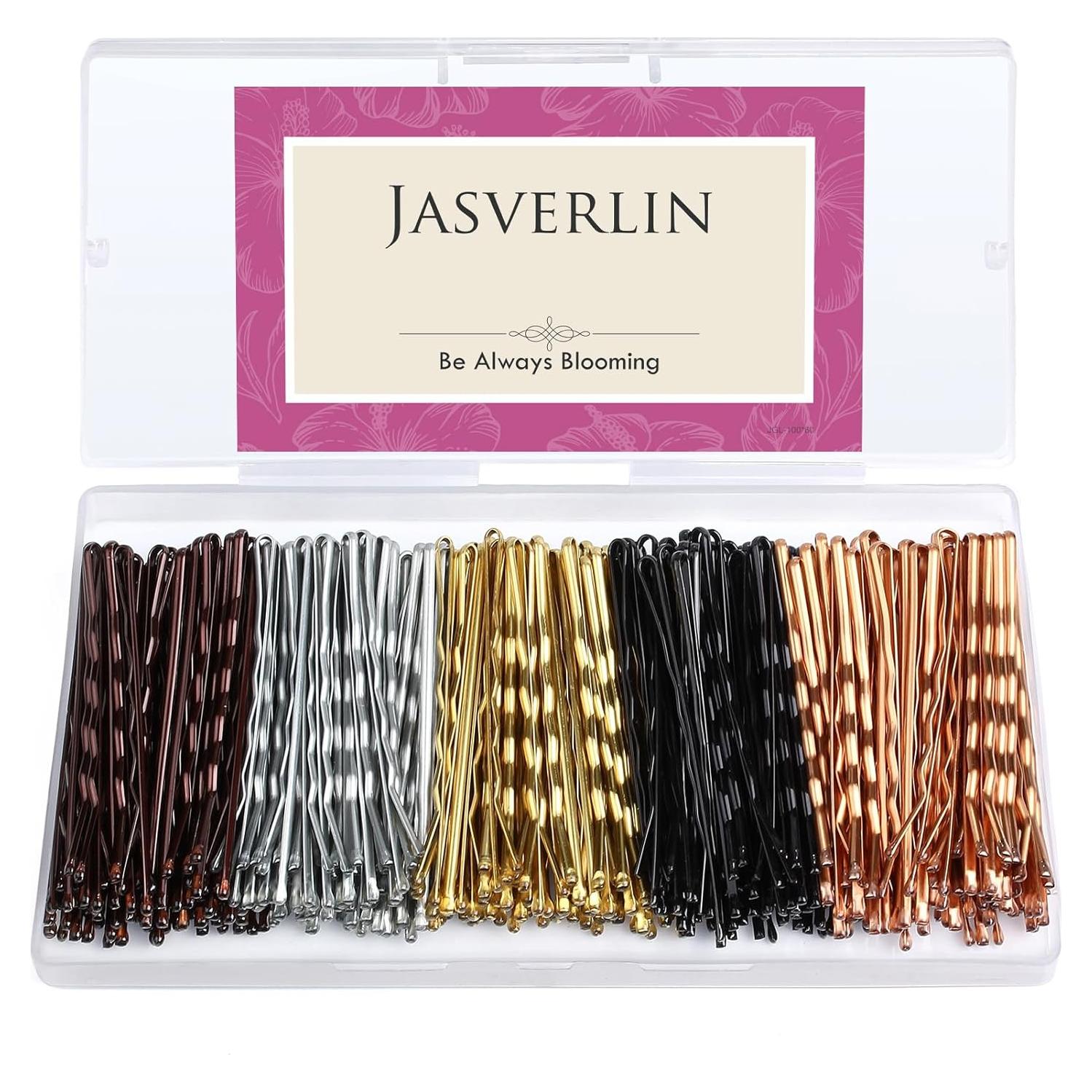 Kit 250 Horquillas de Pelo JASVERLIN 5cm Colores Variados