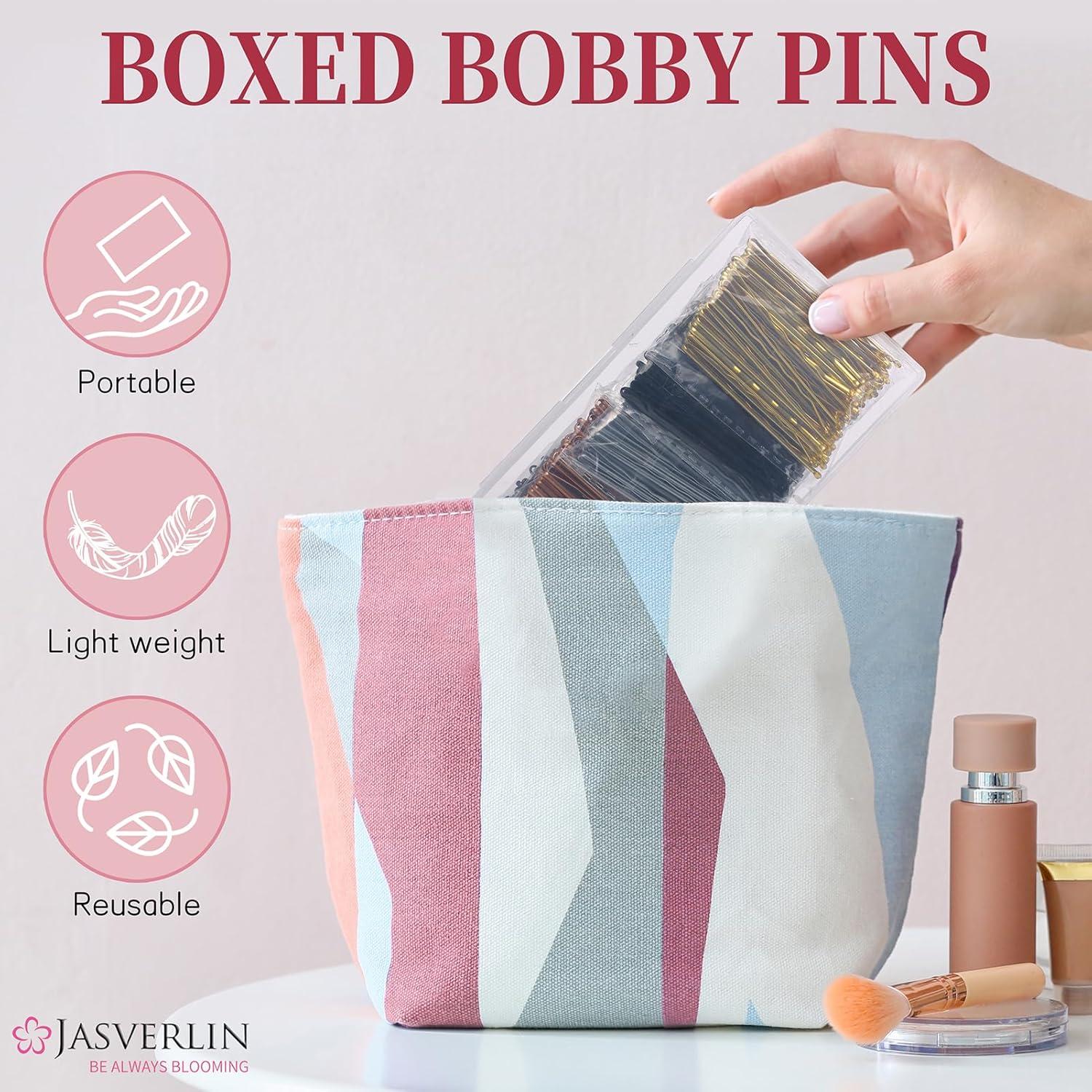 Kit 250 Horquillas de Pelo JASVERLIN 5cm Colores Variados