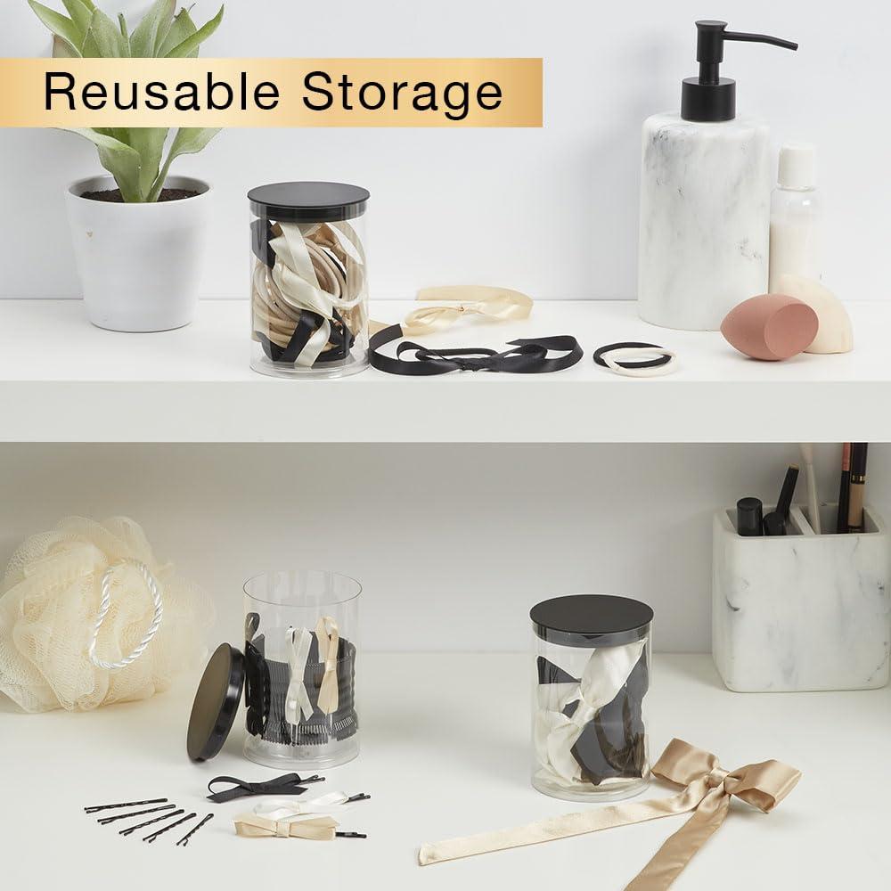 Set de Accesorios para el Cabello Scunci 125 Piezas Neutro