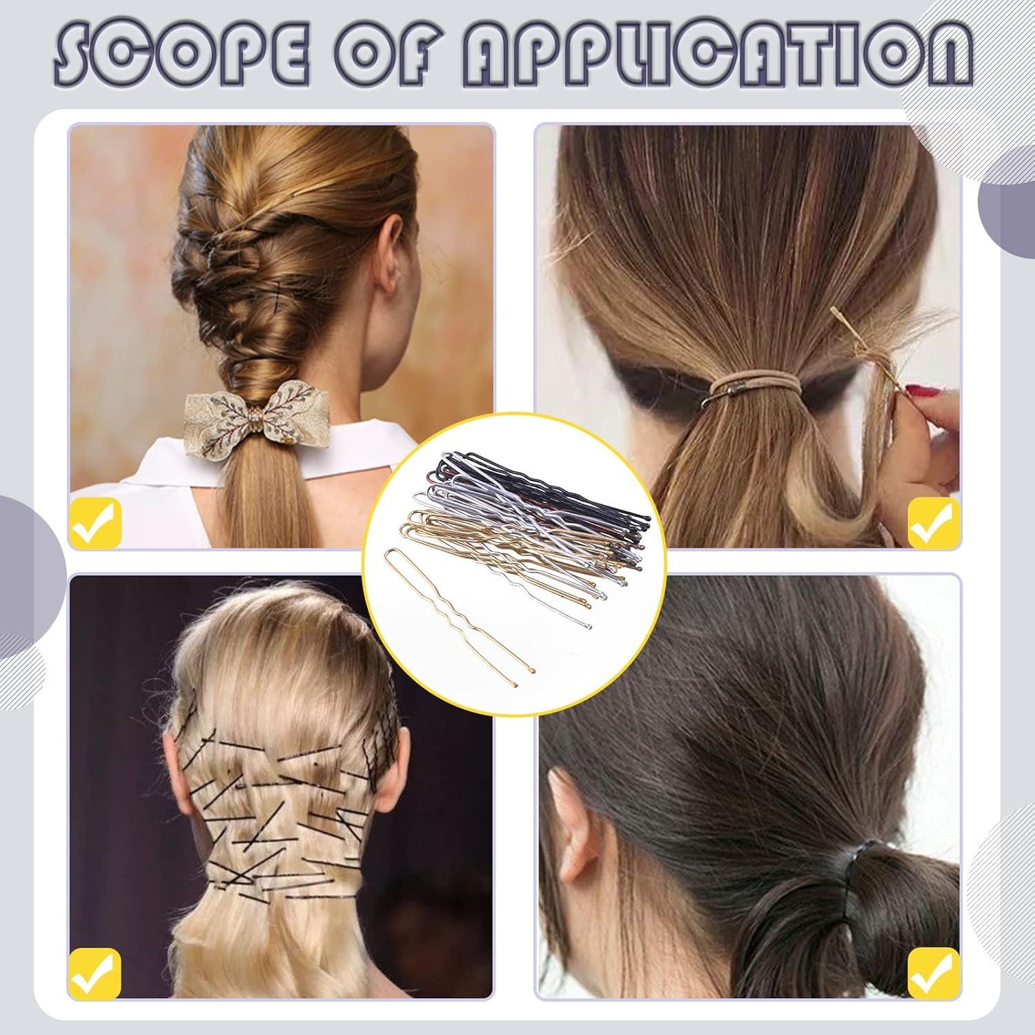 Kit de Horquillas Swpeet 420 Pcs con Gomas para Cabello