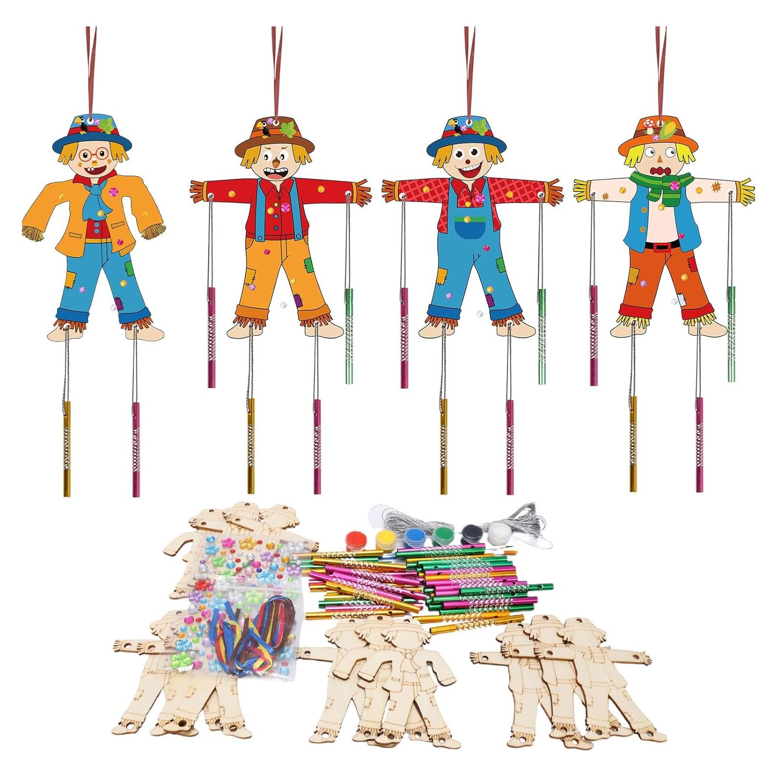 Kit de Manualidades Fennoral Campana de Viento Espantapájaros