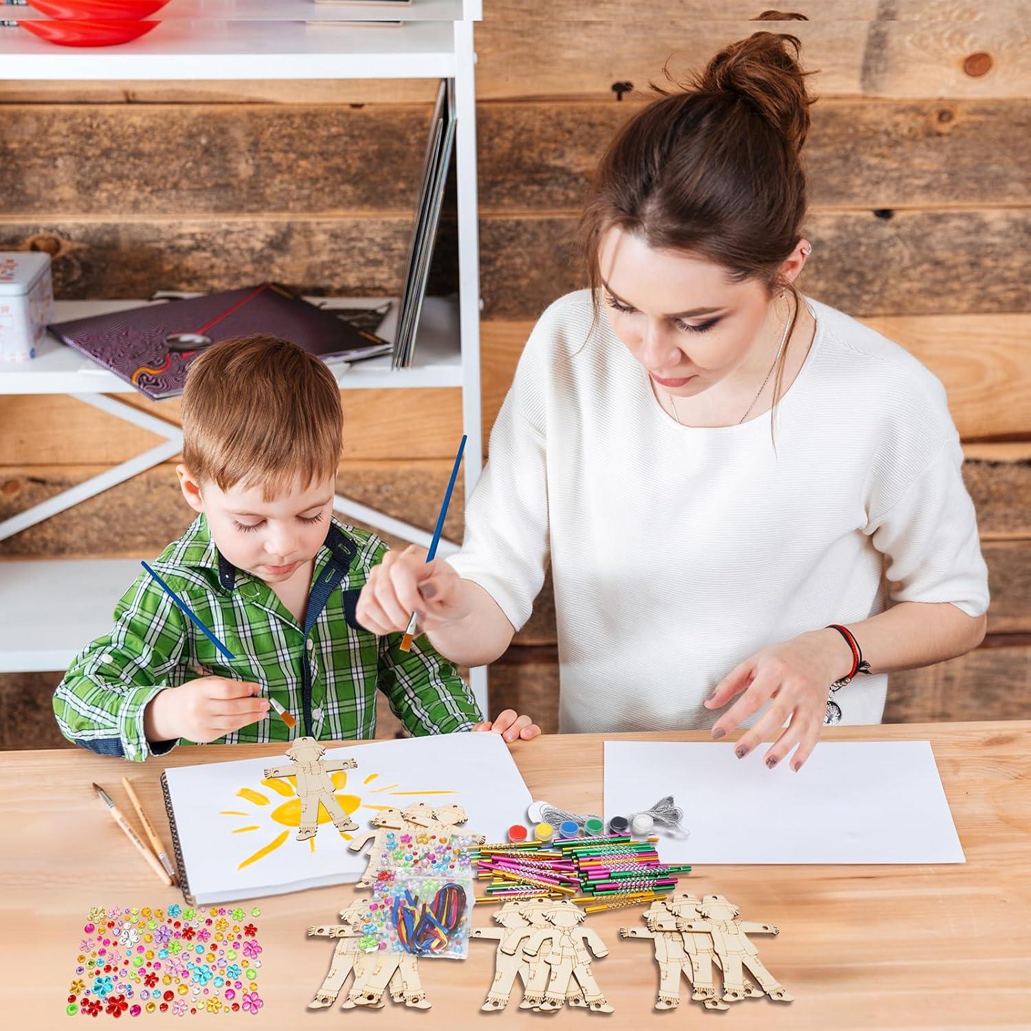 Kit de Manualidades Fennoral Campana de Viento Espantapájaros